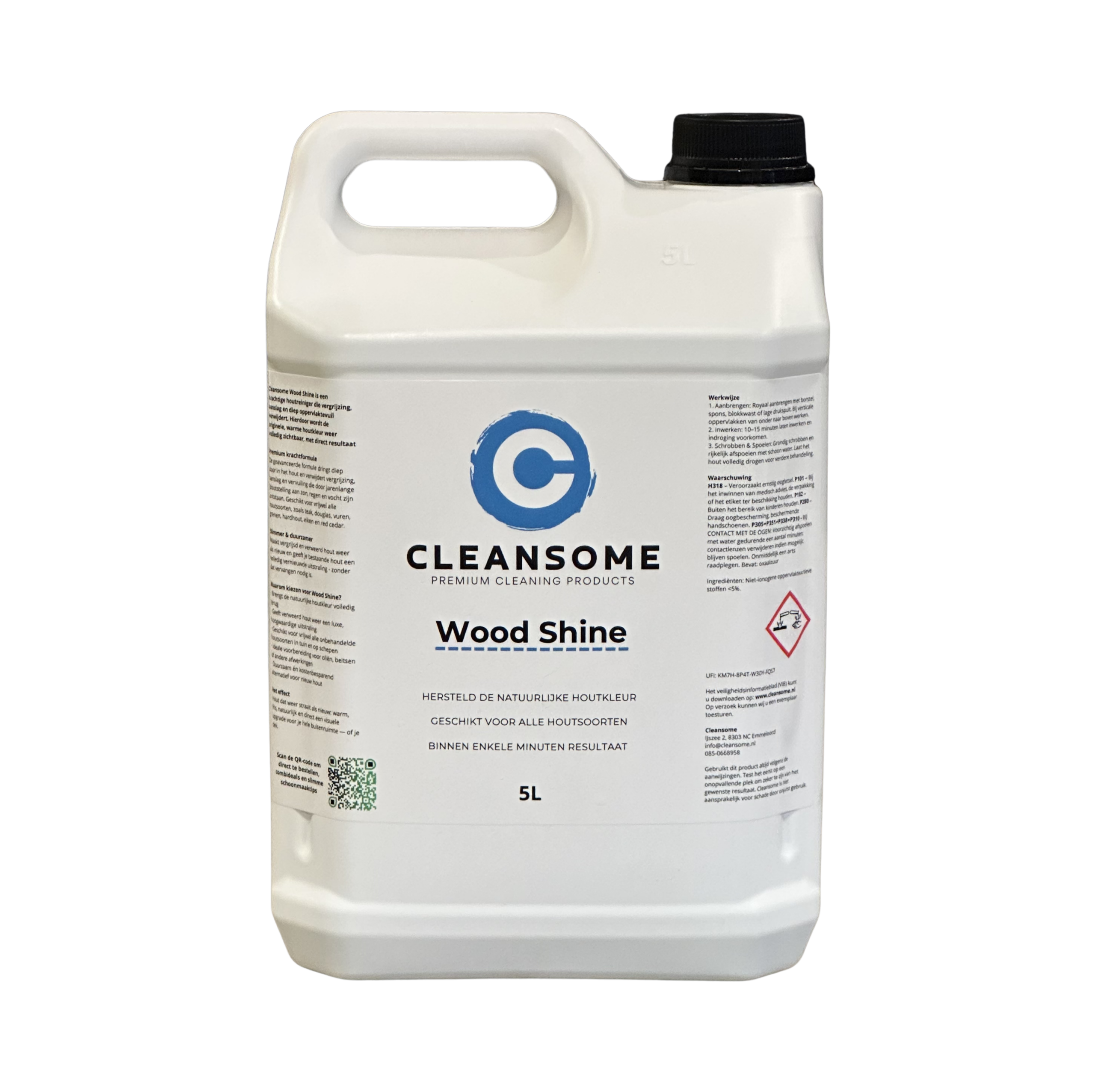 Fles Cleansome Wood Shine